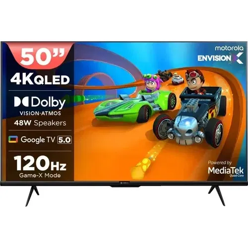 Motorola EnvisionX 50UHDGQMVSAQ 50 inch (127 cm) QLED 4K Front