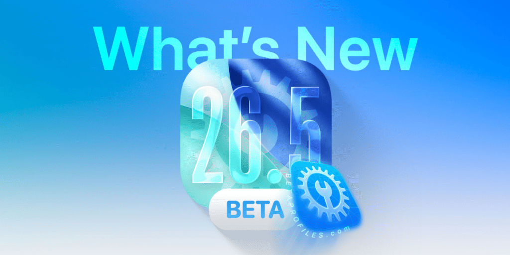 iOS 26.5 beta update 