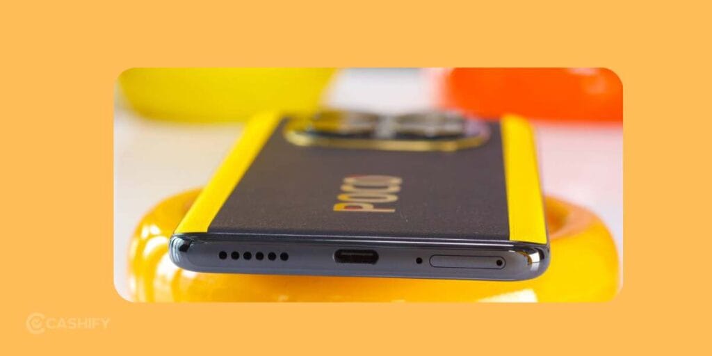 damaged POCO X7 5G speaker