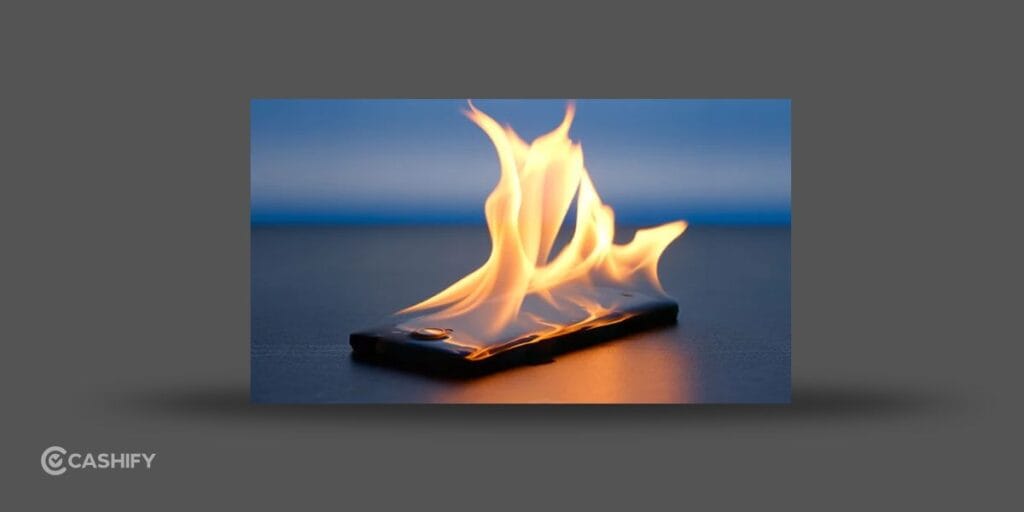 phone overheating resale value