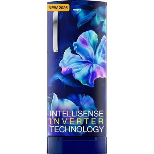 Whirlpool 230 IMPRO ROY 3S Sapphire Silk-Y 207 Ltr 3 Star Single Door Front