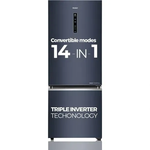 Haier HEB-332GBA-P 325 Ltr 2 Star Double Door Front
