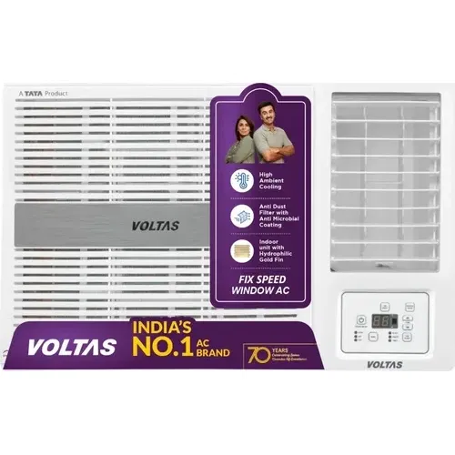 Voltas 182FS Pearl 1.5 Ton 2 Star 2026 Window AC Front