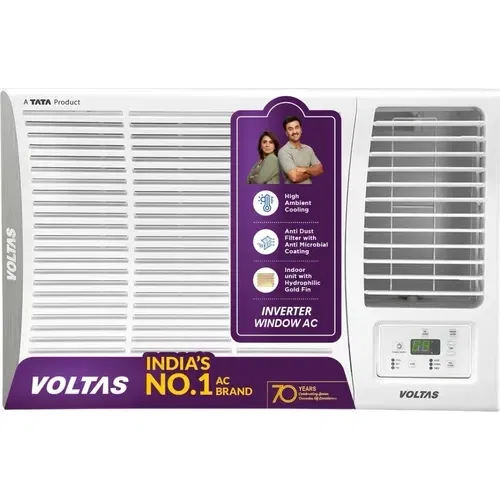 Voltas 185INV Elite 1.5 Ton 5 Star 2026 Inverter Window AC Front