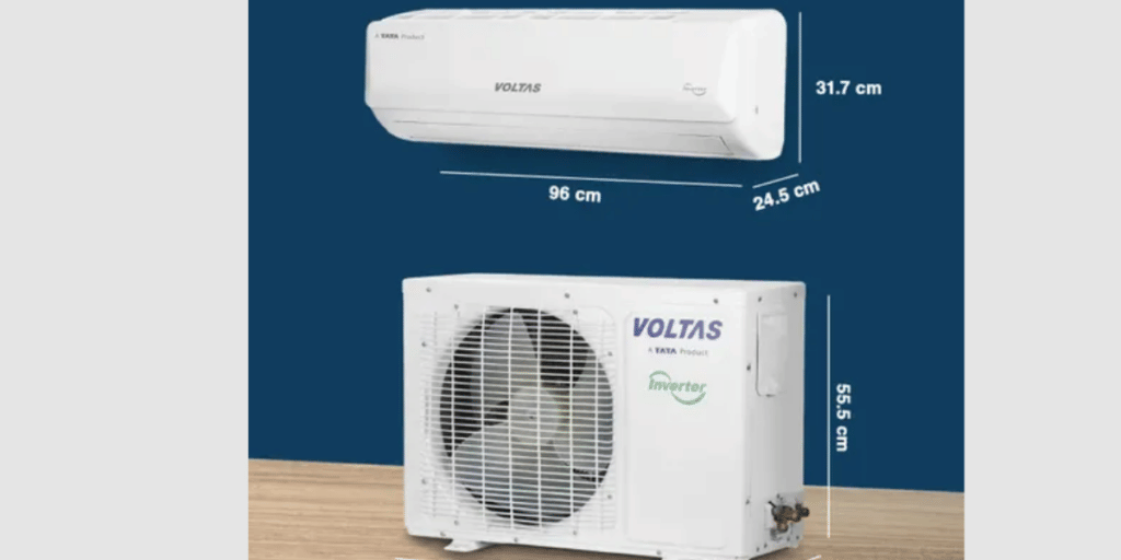 Voltas 1.5 Ton 5 Star Inverter Split AC