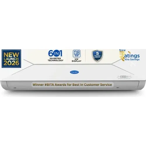 Carrier CAI18EE5R36F0 1.5 Ton 5 Star Inverter Split AC Front
