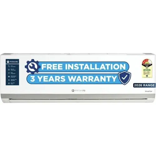Motorola 153IPG26WMRS 1.5 Ton 3 Star Inverter Split AC Front