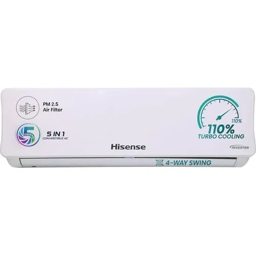 Hisense AS-18TR4R3E2 1.5 Ton 3 Star Inverter Split AC Front