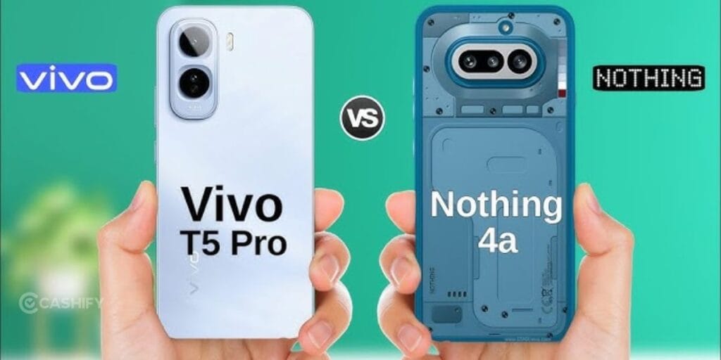 vivo t5 pro vs nothing phone 4a