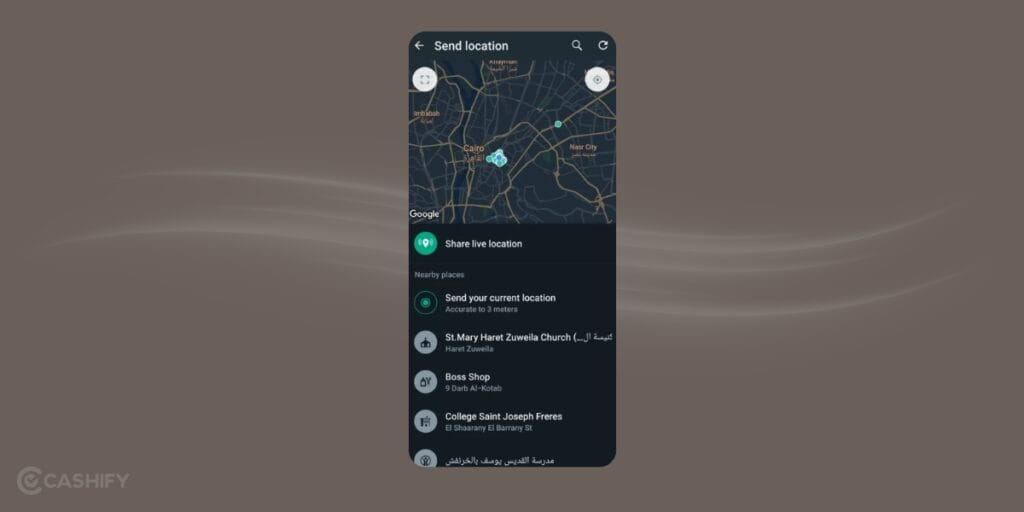 Fake GPS Location on WhatsApp - Step - 12