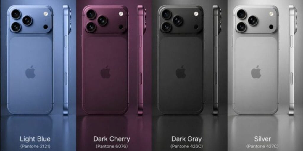 iphone 18 pro colour options