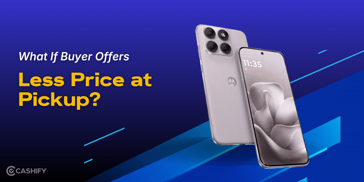 What If Buyer Offers Less Price At Phone Resale Pickup?