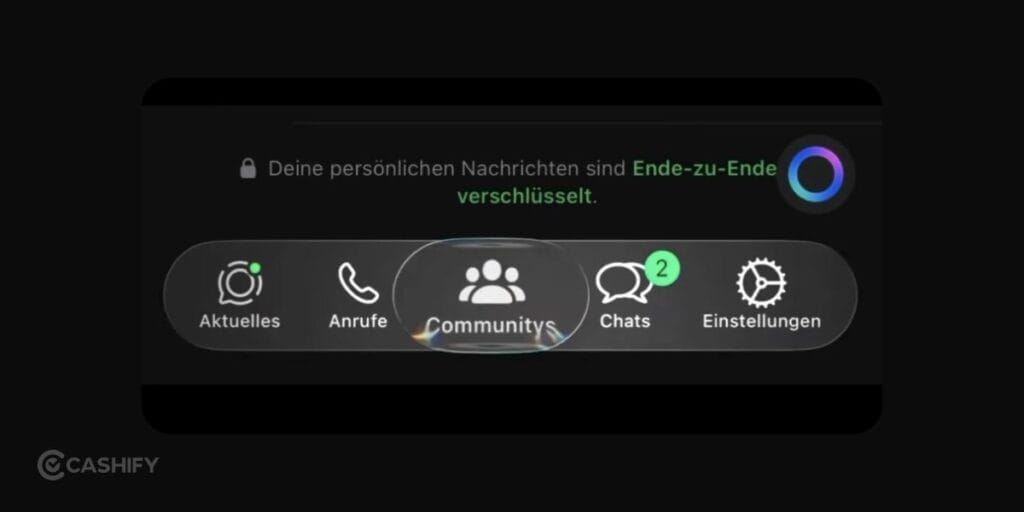 get Liquid Glass on WhatsApp in iPhone