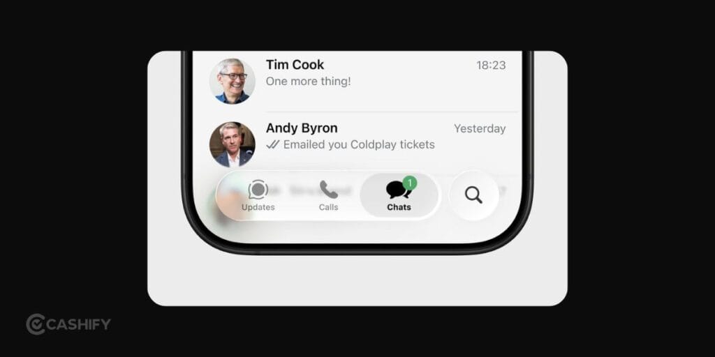 get Liquid Glass on WhatsApp in iPhone