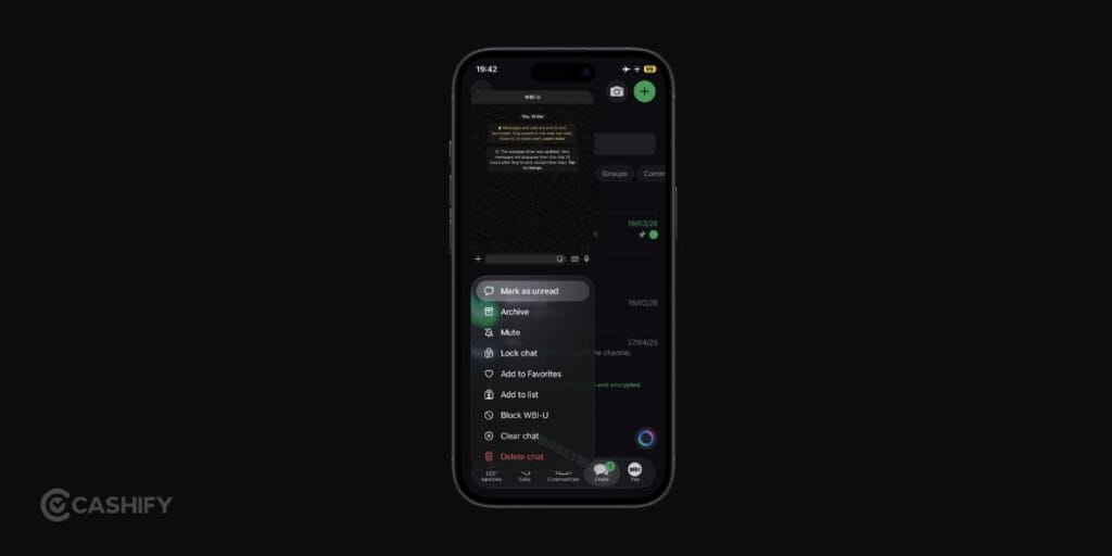 get Liquid Glass on WhatsApp in iPhone