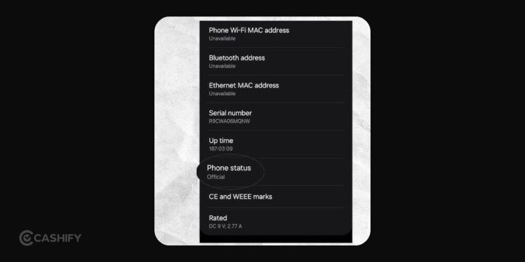how to check Samsung is original or refurbished