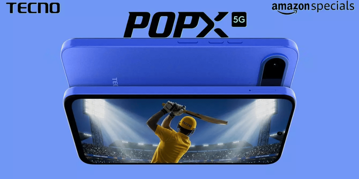 TECNO POP X 5G Launched In India With Big Battery And Unique Offline Features