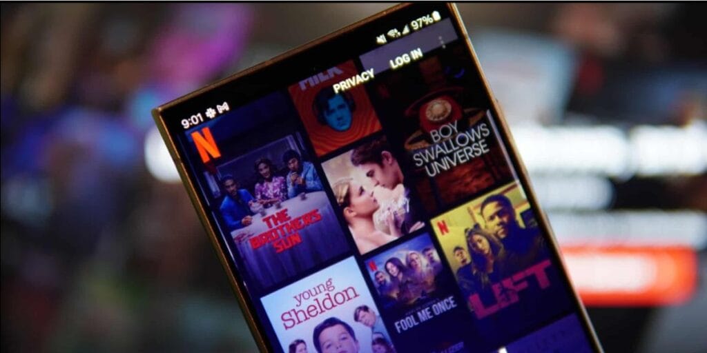netflix vertical feed