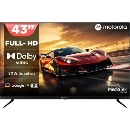 Motorola 43FHDGQMGS4Q 43 inch (109 cm) Smart QLED Full HD-Ready Front