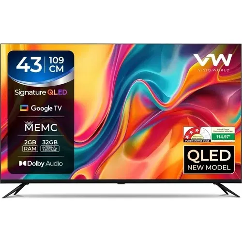 VW Pro Series VW43GQ2 43 inch (109 cm) Ultra HD 4K Smart QLED Front