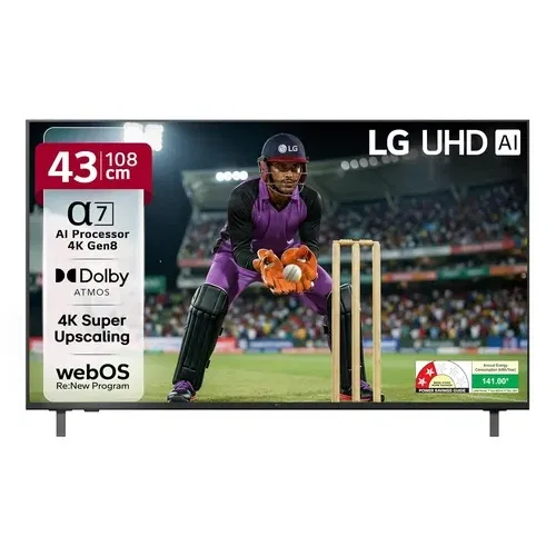LG UA73 AI 43UA73806LA 43 inch (109 cm) LED 4K Front