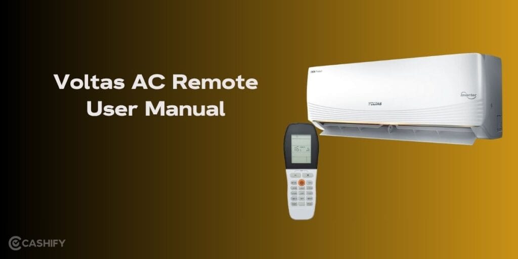 read voltas ac and remote user manual