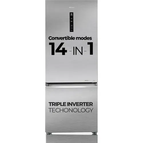 Haier HEB-332DSA-P 325 Ltr 2 Star Double Door Front