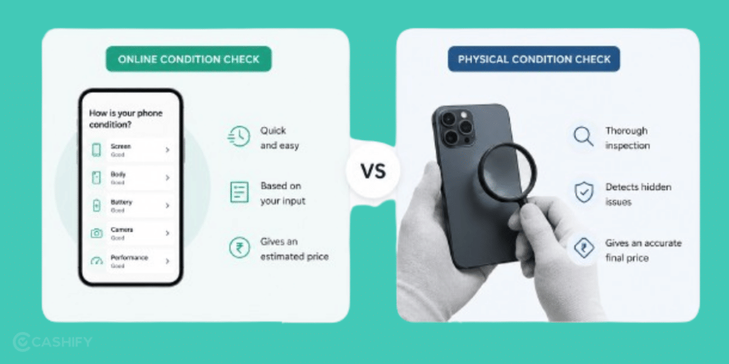 Online vs Physical Check: phone condition check accuracy