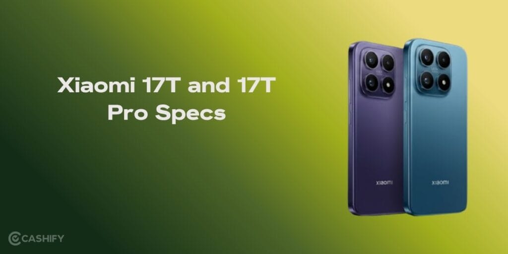 Xiaomi 17t and 17t pro specs