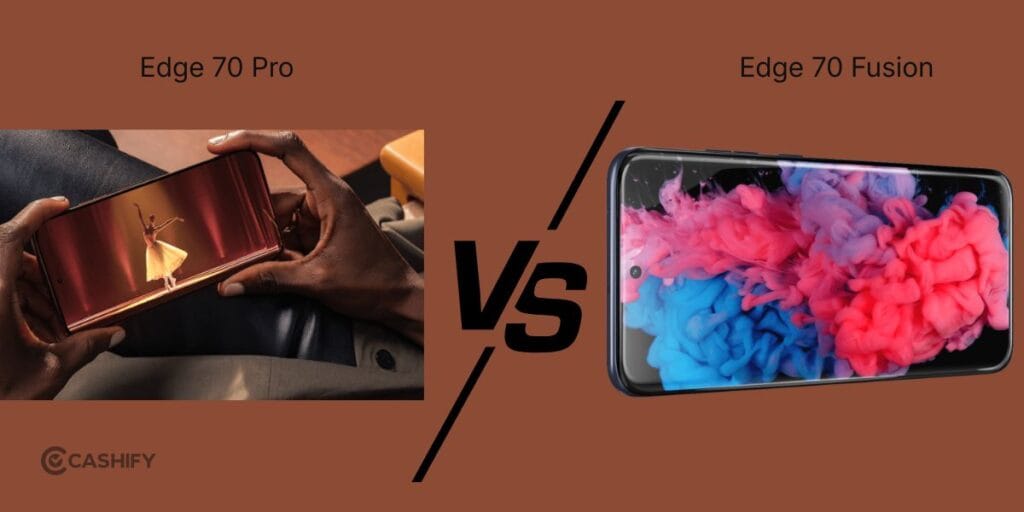 Motorola Edge 70 Pro vs Motorola Edge 70 fusion display