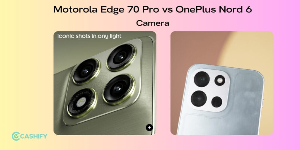 Motorola Edge 70 Pro vs OnePlus Nord 6