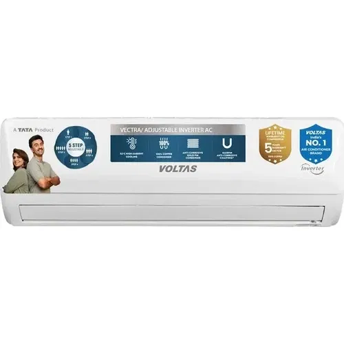 Voltas 123INV Vectra Emerald 1 Ton 3 Star Inverter Split AC Front