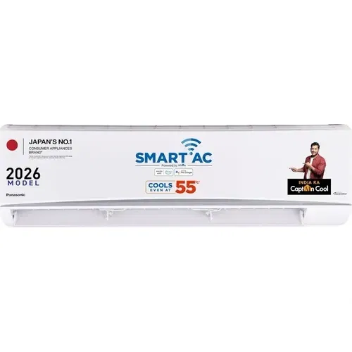 Panasonic CS/CU-QU30CKYFM 2.5 Ton 3 Star Inverter Split AC Front