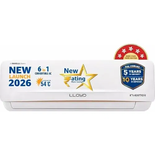 Lloyd GLS24I5AGCGR 2 Ton 5 Star Inverter Split AC Front