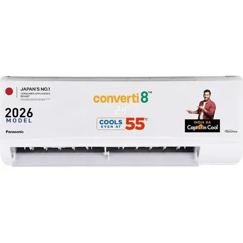 Panasonic CS/CU-SU12BKY3T 1 Ton 3 Star Inverter Split AC Front