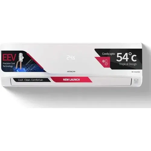 Hitachi RAS.V512PCDIBT 1 Ton 5 Star Inverter Split AC Front