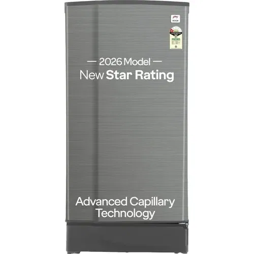 Godrej RD EDGE 205AN WRF ST GR 180 Ltr 1 Star Single Door Front