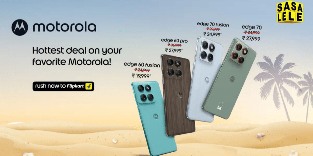 Motorola summer sale deals revealed on Flipkart