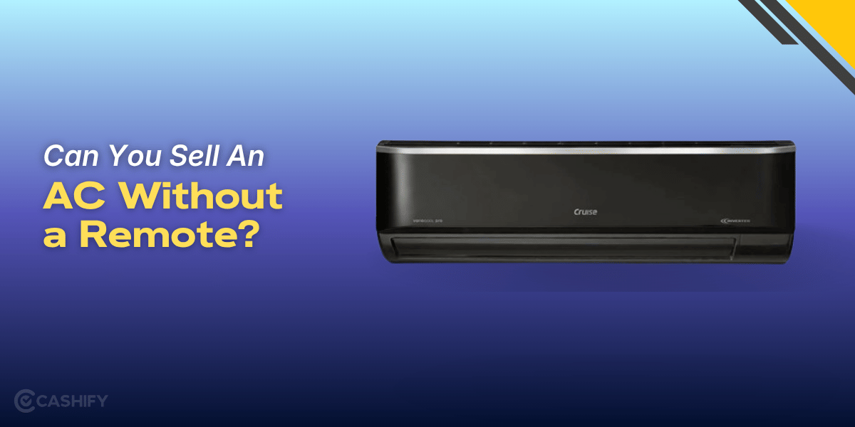 Can You Sell An AC Without A Remote?