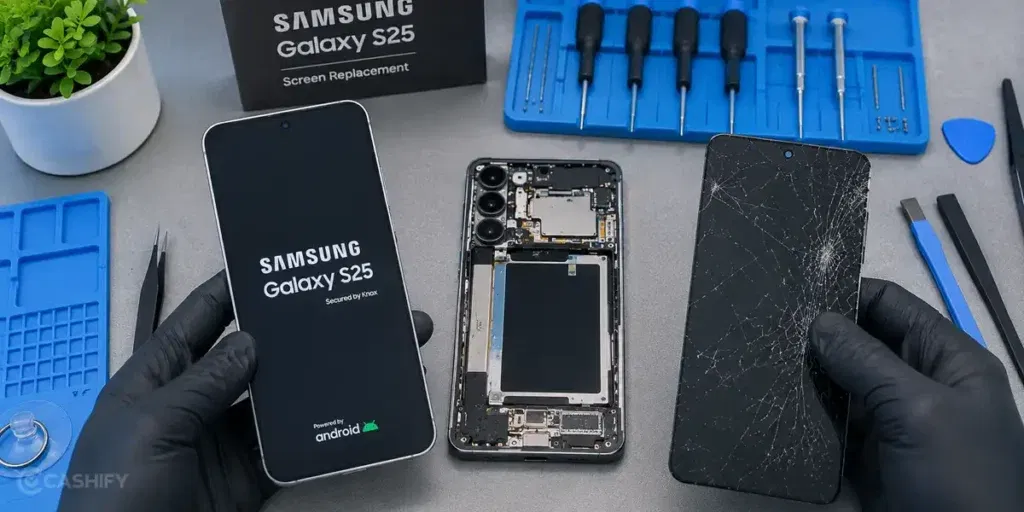 fix Samsung Galaxy S25 screen