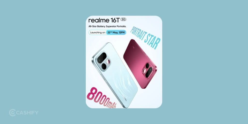 Realme 16T launch date