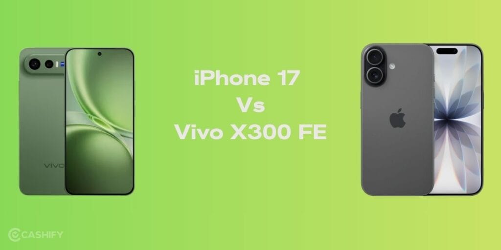 iPhone 17 vs vivo x300 fe