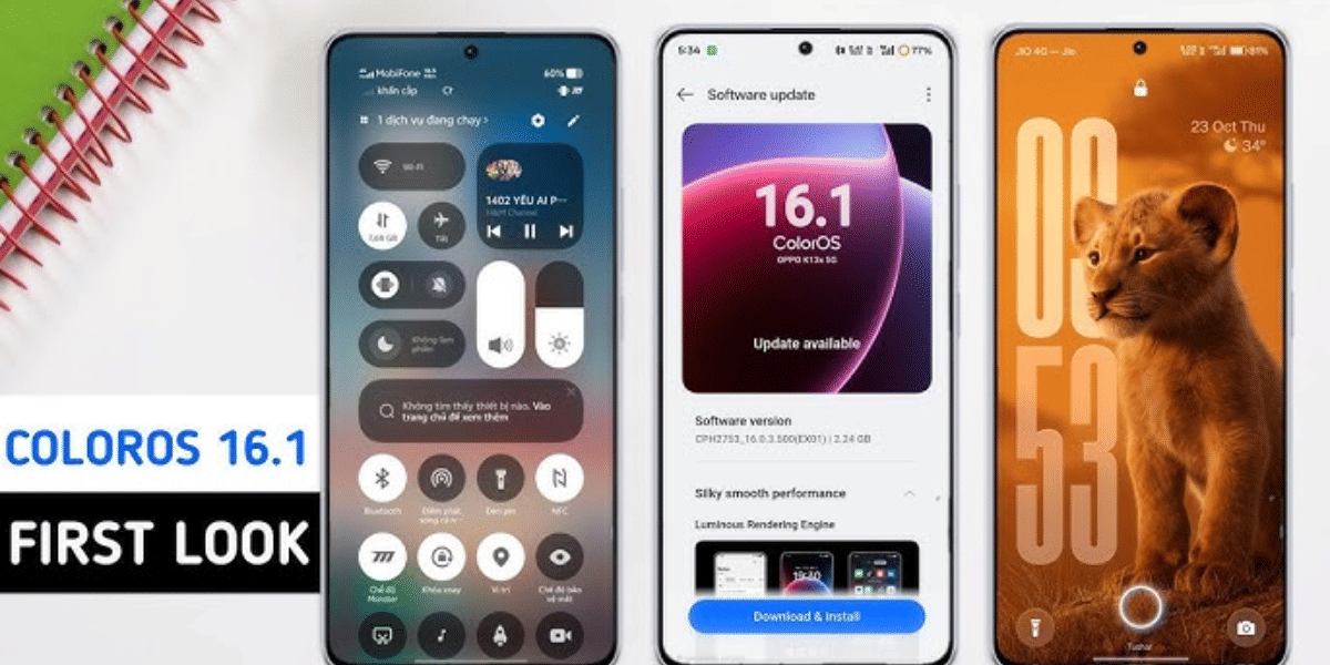 ColorOS 16.1 Roll Out Begins With Live Space, MindPilot AI Features