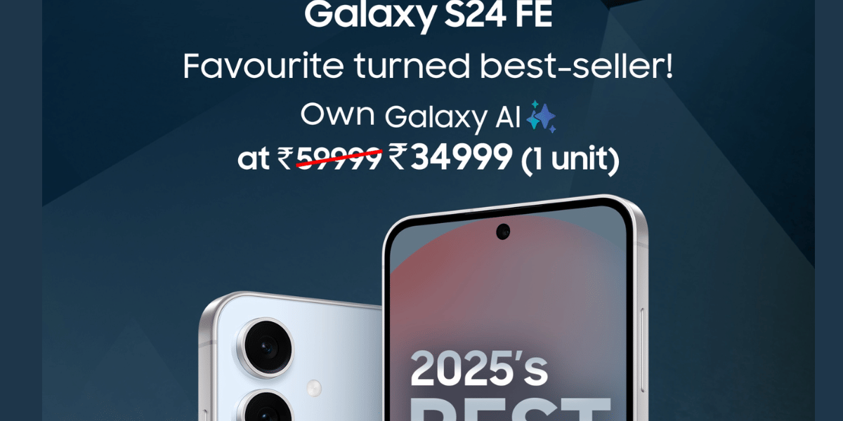 Galaxy S24 FE Flipkart Discount : Rs 20000 Off And It’s a Steal!