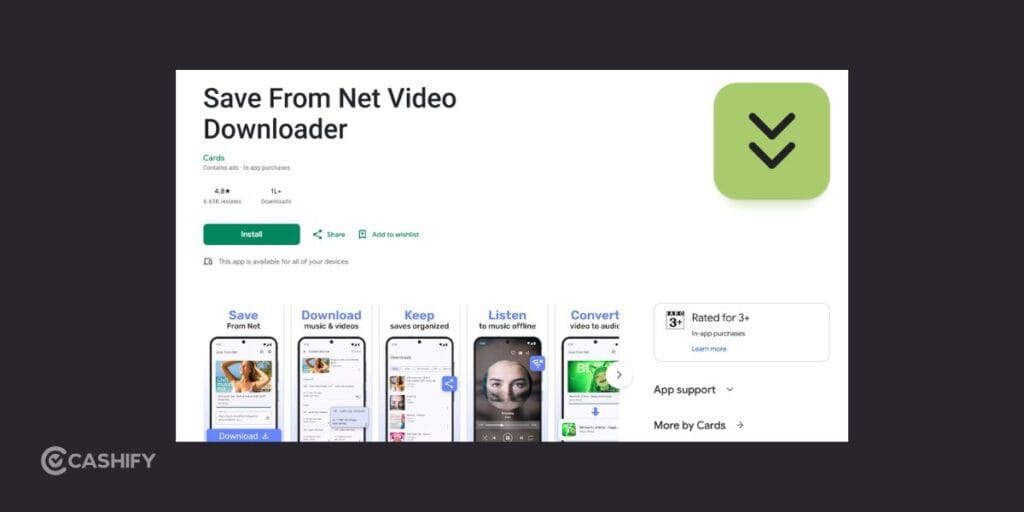 Save From Net Video Downloader