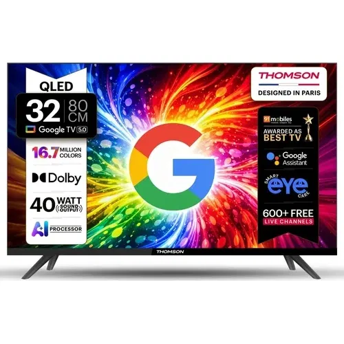 Thomson 32QAI1045 32 inch (81 cm) HD Ready Smart QLED Front