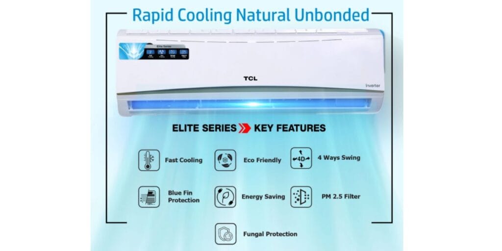 buy TCL 2026 Model 1.5 Ton 3 Star Split Inverter AC
