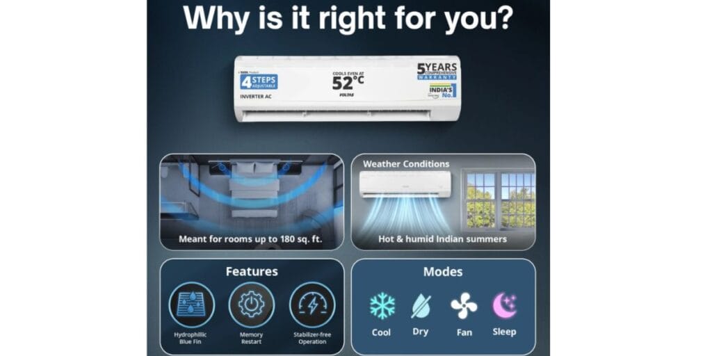 voltas 1.5 ton ac