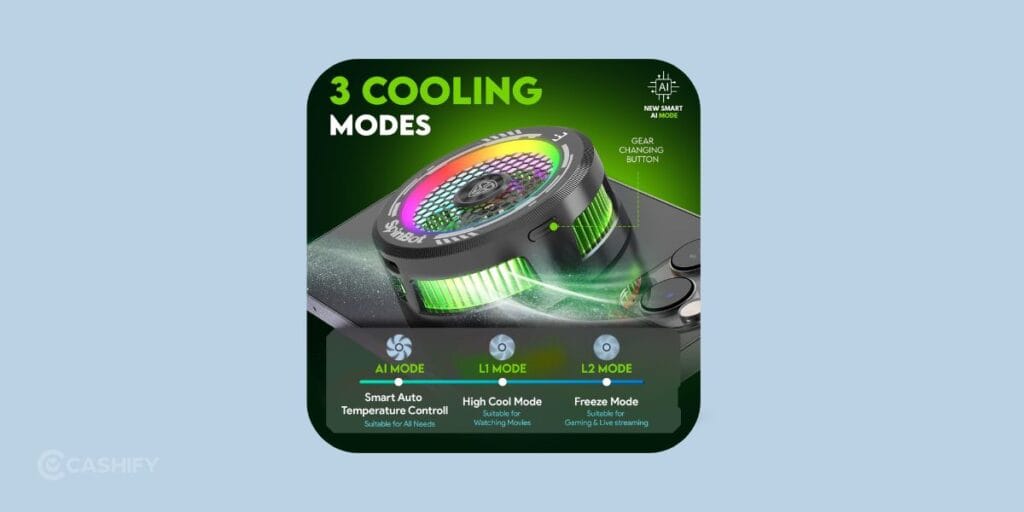 SpinBot IceDot Mag v1- best gadgets to cool down your mobile