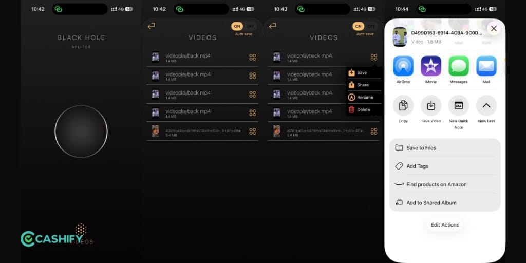 Black Hole app